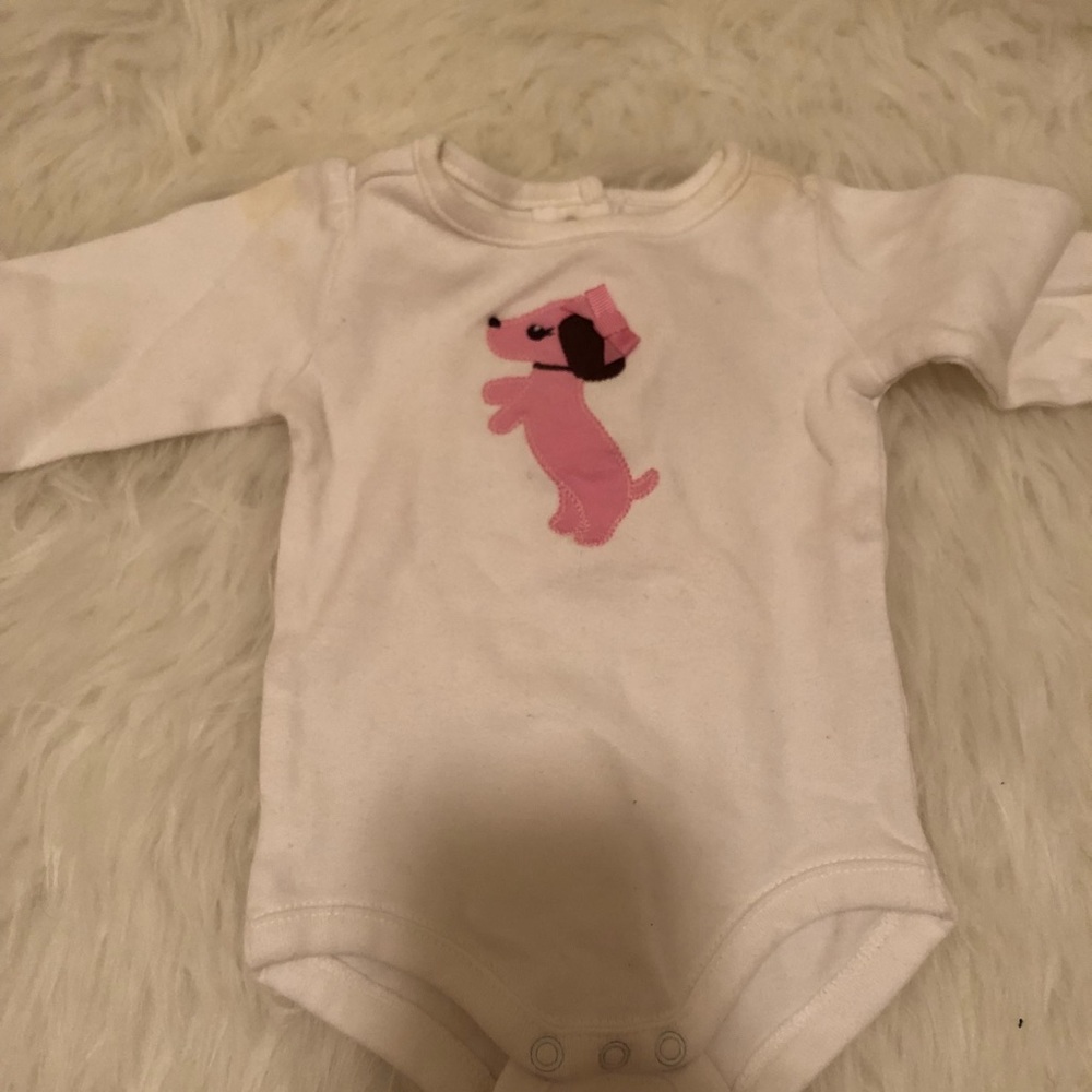 Onesie with a dog by Gymboree